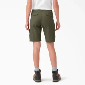 Short cargo ripstop pour femme, 23 cm
