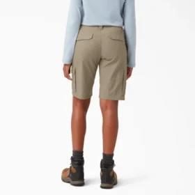 Short cargo ripstop pour femme, 23 cm