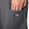 Short de travail ample à devant plat, 33 cm