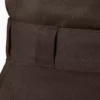 Short de travail ample à devant plat, 33 cm