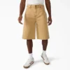 Shorts ample en toile de coton Carpenter Duck, 33 cm Shorts ample en toile de coton Carpenter Duck, 33 cm