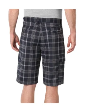 Shorts cargo à carreaux Performance Flex 11&Prime; à coupe décontractée