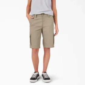 Shorts cargo décontractés pour femme, 28 cm