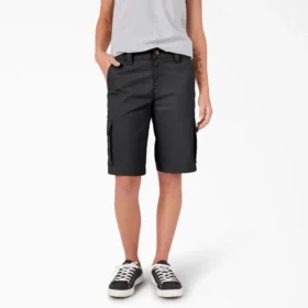 Shorts cargo décontractés pour femme, 28 cm