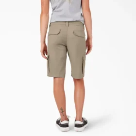 Shorts cargo décontractés pour femme, 28 cm
