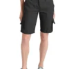 Shorts cargo en coton coupe décontractée 11 pouces pour femme