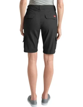 Shorts cargo en coton coupe décontractée 11 pouces pour femme