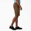 Shorts cargo en coton duck à coupe décontractée Flex, 28 cm