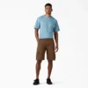 Shorts cargo en coton duck à coupe décontractée Flex, 28 cm