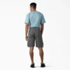 Shorts cargo en coton duck à coupe décontractée Flex, 28 cm