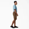 Shorts cargo en coton duck à coupe décontractée Flex, 28 cm