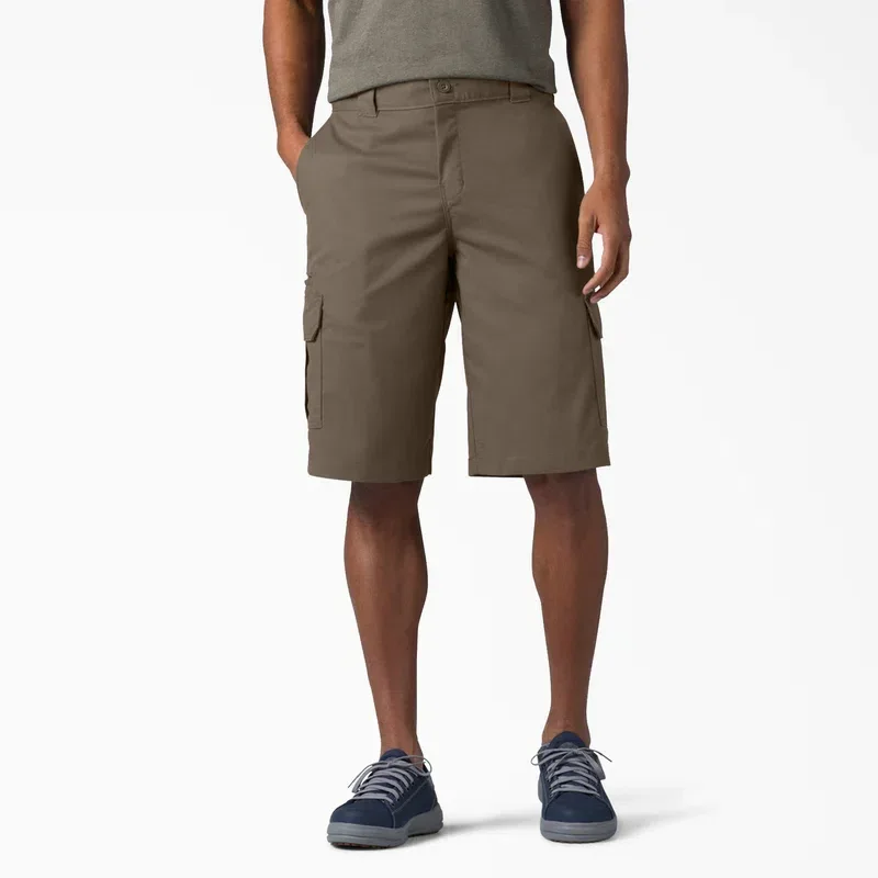 Shorts cargo Flex à coupe décontractée, 33 cm Shorts cargo Flex à coupe décontractée, 33 cm