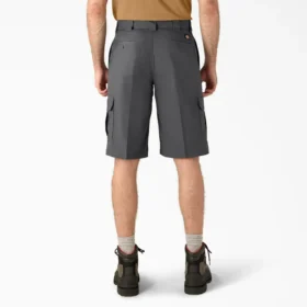 Shorts cargo Flex à coupe décontractée, 33 cm