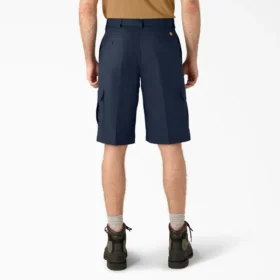 Shorts cargo Flex à coupe décontractée, 33 cm
