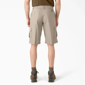 Shorts cargo Flex à coupe décontractée, 33 cm