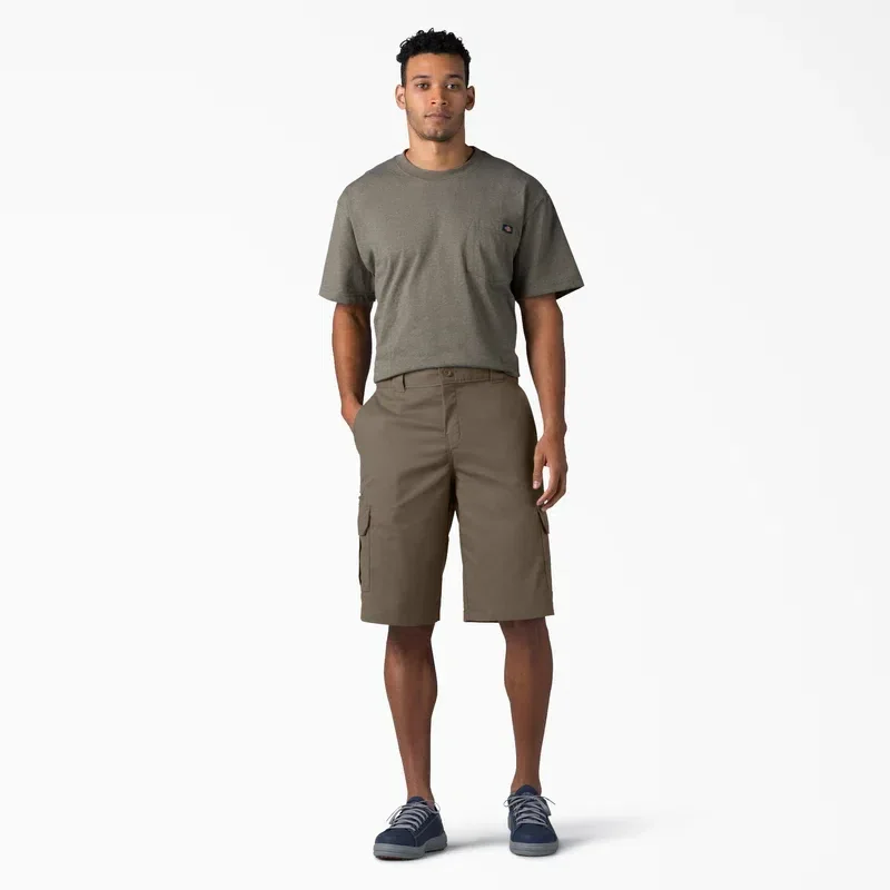 Shorts cargo Flex à coupe décontractée, 33 cm Shorts cargo Flex à coupe décontractée, 33 cm