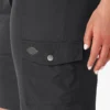 Shorts cargo slim fit rafraîchissant pour femmes grandes tailles, 25 cm Shorts cargo slim fit rafraîchissant pour femmes grandes tailles, 25 cm