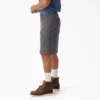 Shorts cargo Tradebuilt en toile de coton, 28 cm