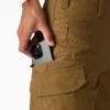 Shorts cargo Tradebuilt en toile de coton, 28 cm