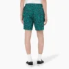 Shorts à cordon de serrage coupe moderne à imprimé zèbre, 15 cm Shorts à cordon de serrage coupe moderne à imprimé zèbre, 15 cm