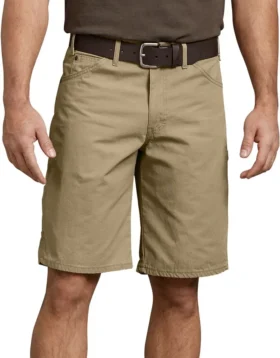 Shorts de charpentier en ripstop à coupe décontractée, 28 cm