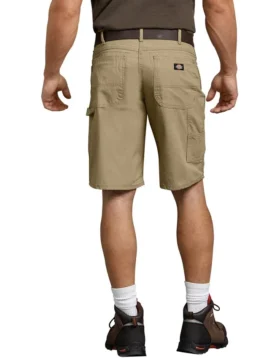 Shorts de charpentier en ripstop à coupe décontractée, 28 cm
