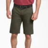 Shorts de charpentier en toile de coton Flex, coupe régulière, 28 cm Shorts de charpentier en toile de coton Flex, coupe régulière, 28 cm
