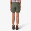 Shorts de charpentier en toile de coton pour femme, 18 cm Shorts de charpentier en toile de coton pour femme, 18 cm