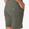 Shorts de charpentier en toile de coton pour femme, 18 cm Shorts de charpentier en toile de coton pour femme, 18 cm