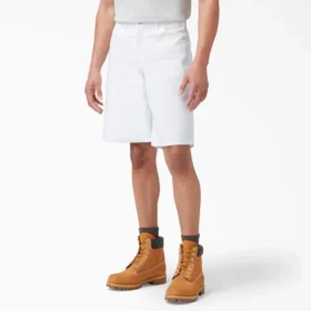 Shorts de menuisier et de peintre à la coupe décontractée, 28 cm