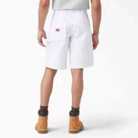 Shorts de menuisier et de peintre à la coupe décontractée, 28 cm