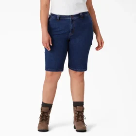Shorts de menuisier pour femme, coupe ample, 28 cm Shorts de menuisier pour femme, coupe ample, 28 cm