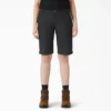 Shorts de menuisier pour femme en toile de coton, coupe décontractée, 28 cm Shorts de menuisier pour femme en toile de coton, coupe décontractée, 28 cm