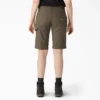 Shorts de menuisier pour femme en toile de coton, coupe décontractée, 28 cm Shorts de menuisier pour femme en toile de coton, coupe décontractée, 28 cm