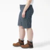 Shorts de menuisier à rayures Hickory pour femmes grandes tailles
