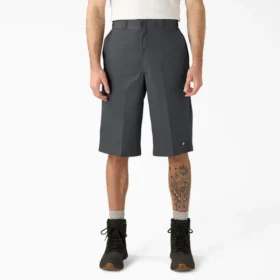 Shorts de travail ample à poches multifonctions, 38 cm