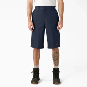 Shorts de travail ample à poches multifonctions, 38 cm