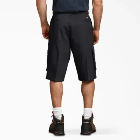 Shorts de travail cargo ample Flex, 33 cm