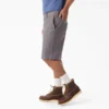 Shorts de travail à carreaux, 28 cm
