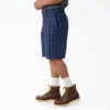 Shorts de travail à carreaux, 28 cm