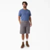Shorts de travail à carreaux, 28 cm