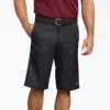 Shorts de travail à coupe décontractée et poches multifonctions, 33 cm
