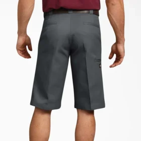 Shorts de travail à coupe décontractée et poches multifonctions, 33 cm