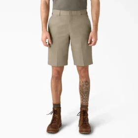 Shorts de travail Flex à coupe décontractée, 28 cm