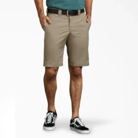 Shorts de travail Flex Slim Fit, 28 cm