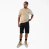 Shorts en toile de coton Flex à 5 poches, 28 cm Shorts en toile de coton Flex à 5 poches, 28 cm