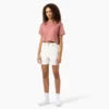 Shorts en toile de coton pour femme, coupe classique, 12,7 cm