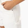 Shorts en toile de coton pour femme, coupe classique, 12,7 cm