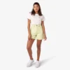 Shorts en toile de coton pour femme, coupe classique, 12,7 cm