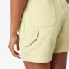 Shorts en toile de coton pour femme, coupe classique, 12,7 cm
